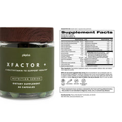 Front view of Plexus Xfactor+® packaging