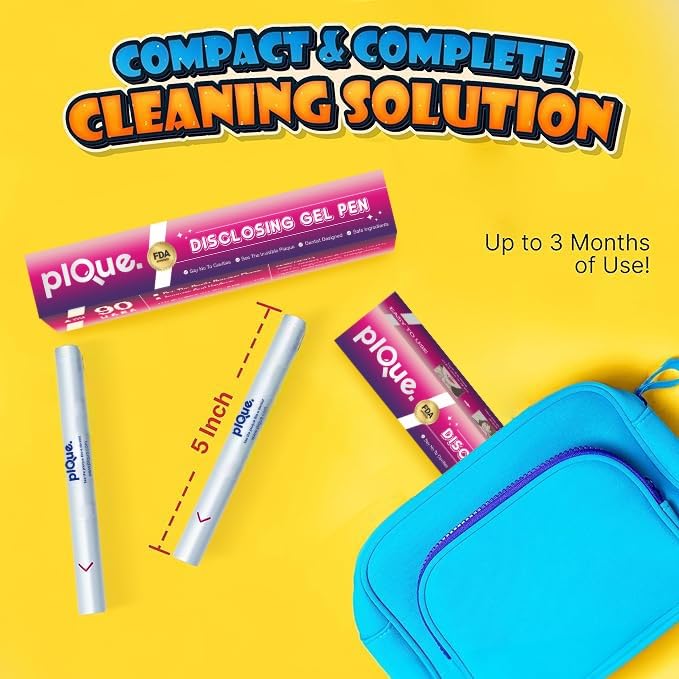 PLQUE Disclosing Gel Pen packaging