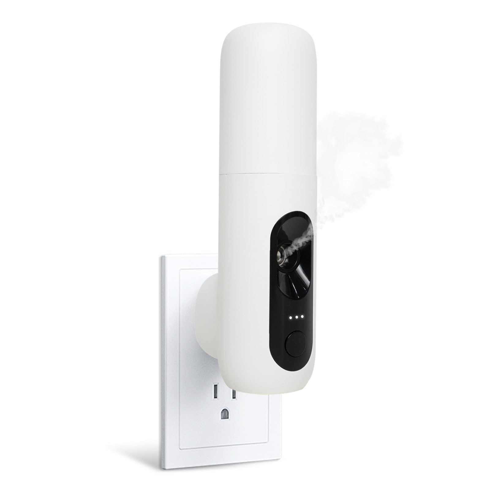 Front view of the plug-in waterless ultrasonic essential oil diffuser