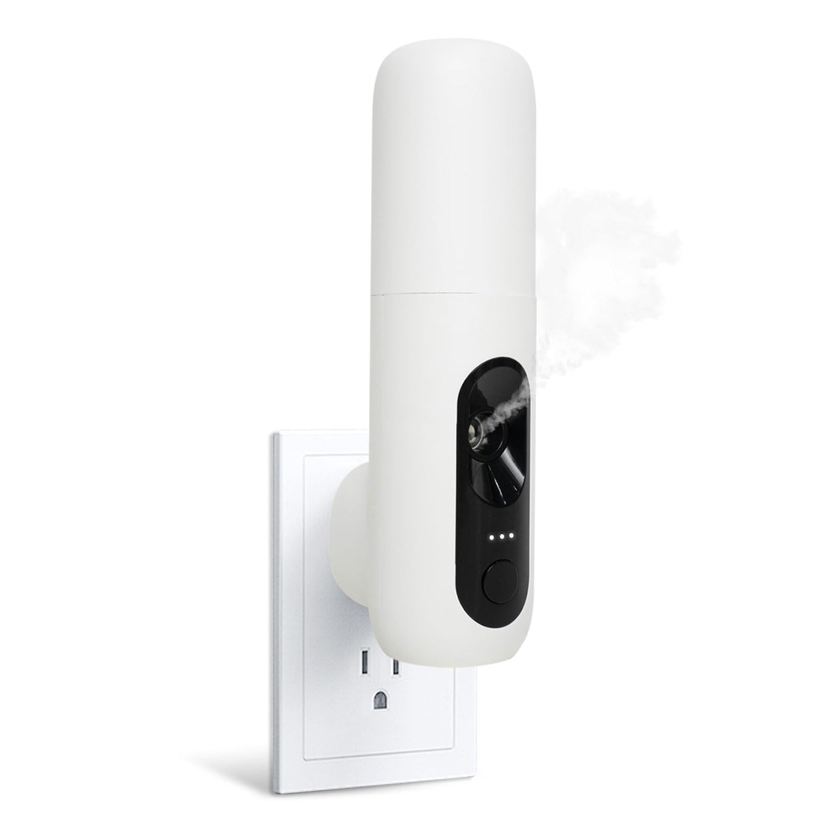 Front view of the plug-in waterless ultrasonic essential oil diffuser