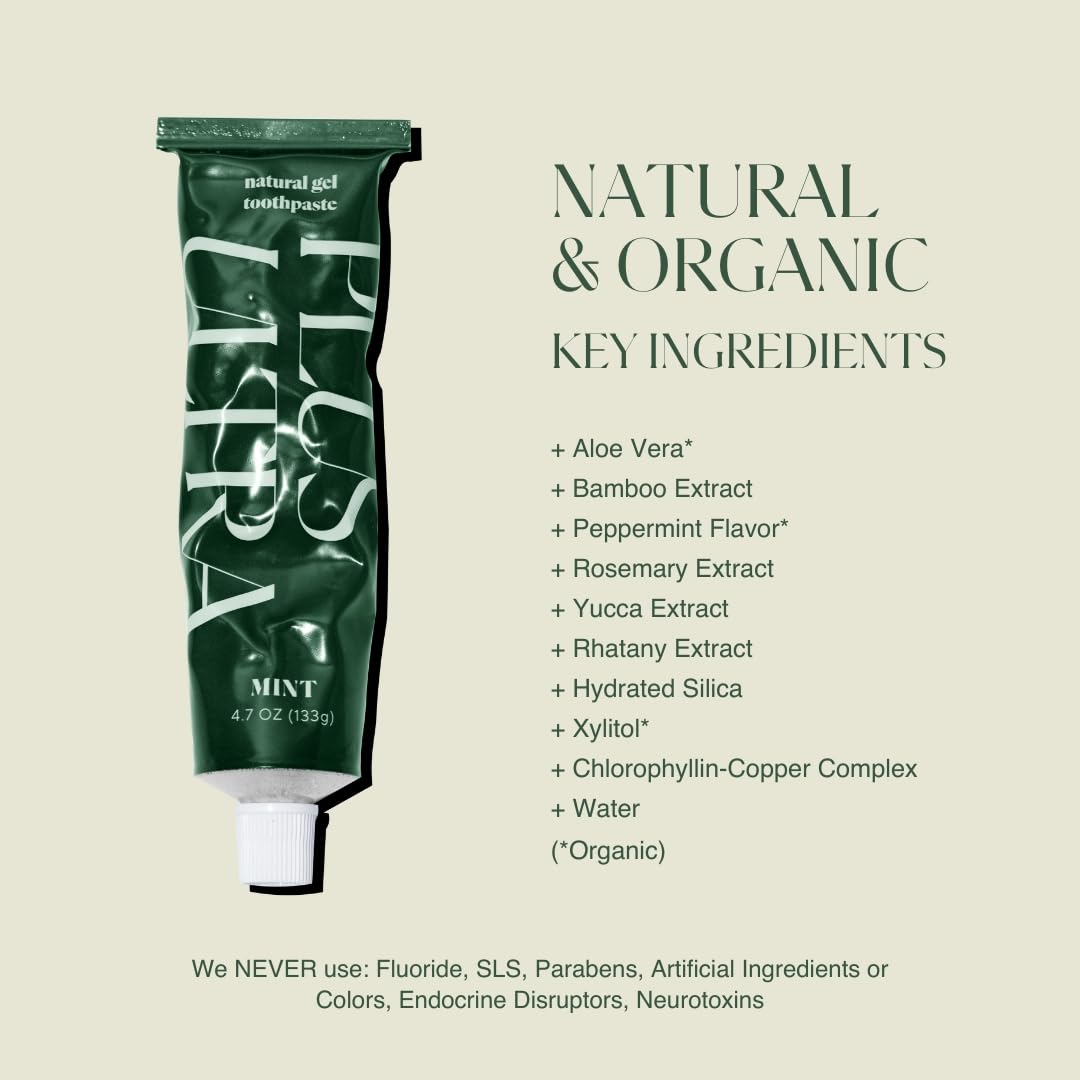 Ingredients include aloe vera, peppermint, and bamboo extract
