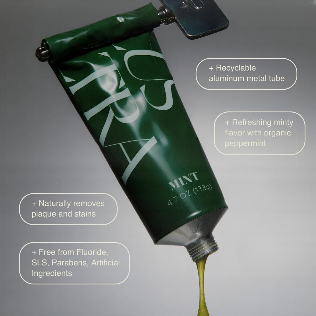 Eco-friendly aluminum tube packaging for Plus Ultra 2 toothpaste