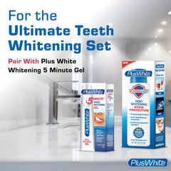 USA-made Plus White logo