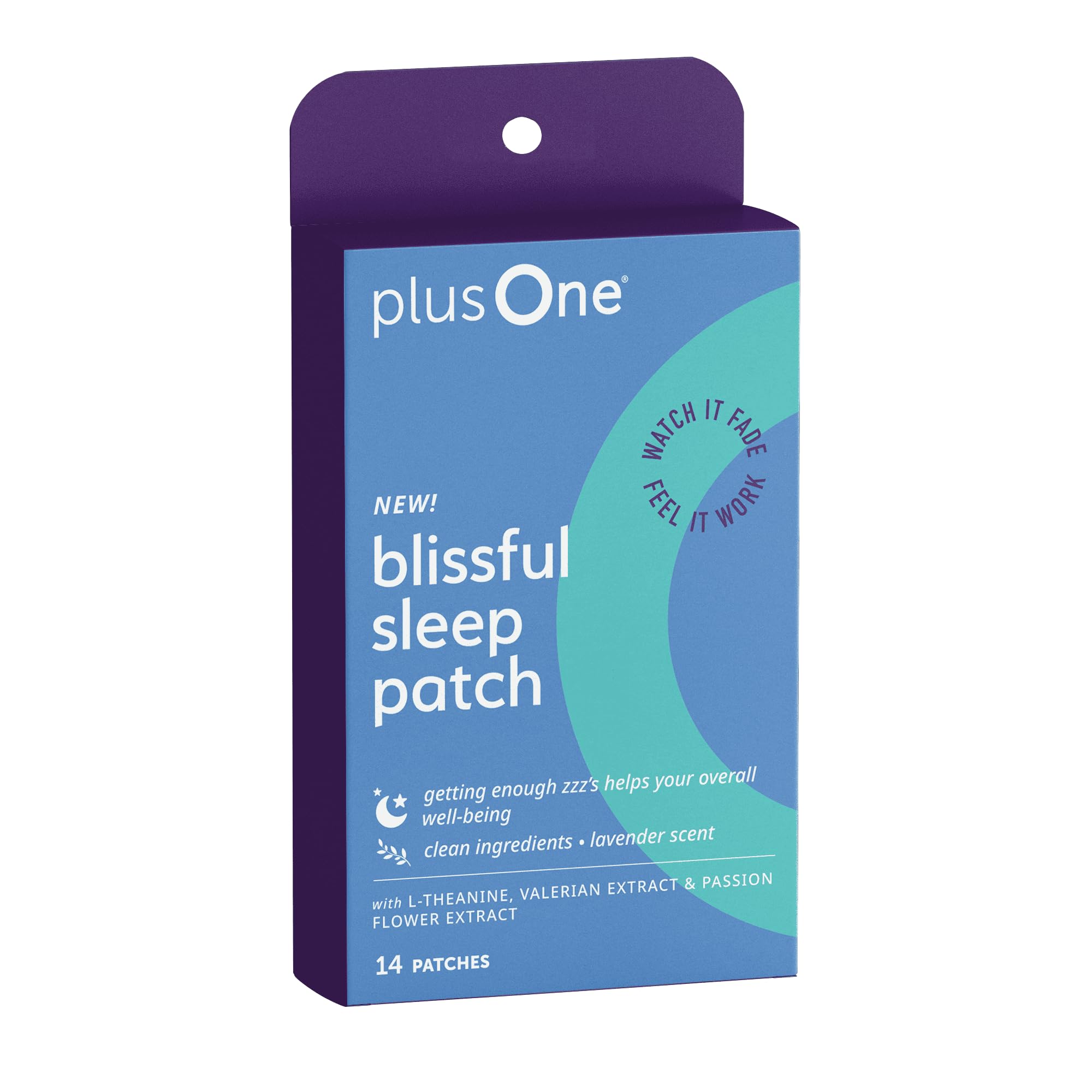 plusOne Blissful Sleep Patch packaging