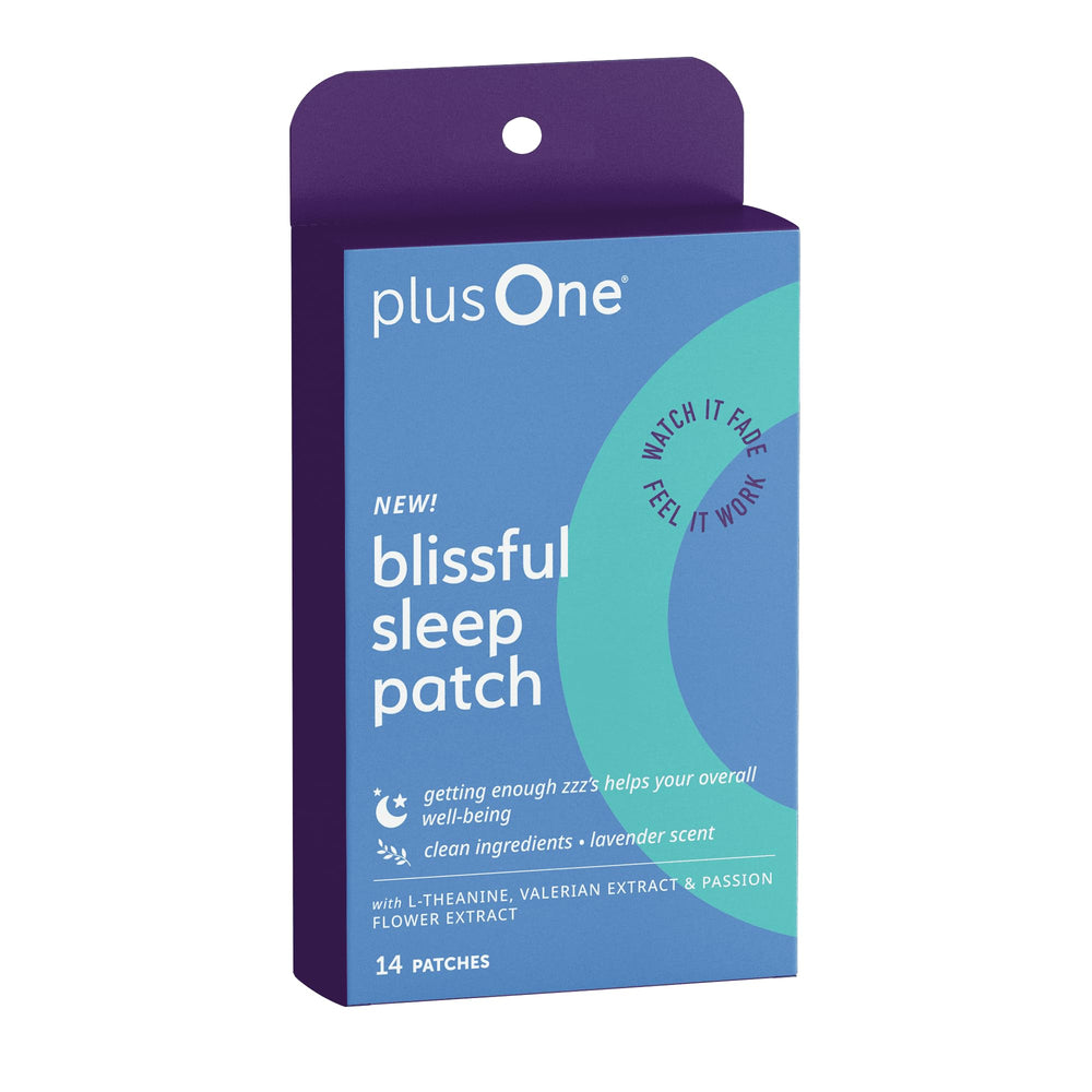 plusOne Blissful Sleep Patch packaging