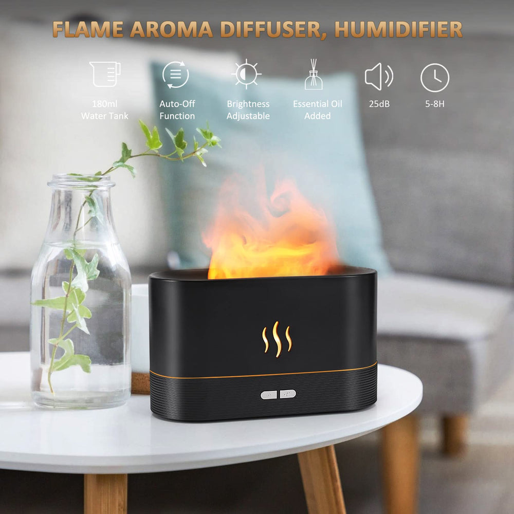 PLUWEL diffuser releasing essential oil drops for aromatherapy.