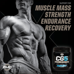 Open PMD CG5 tub with powder and scoop