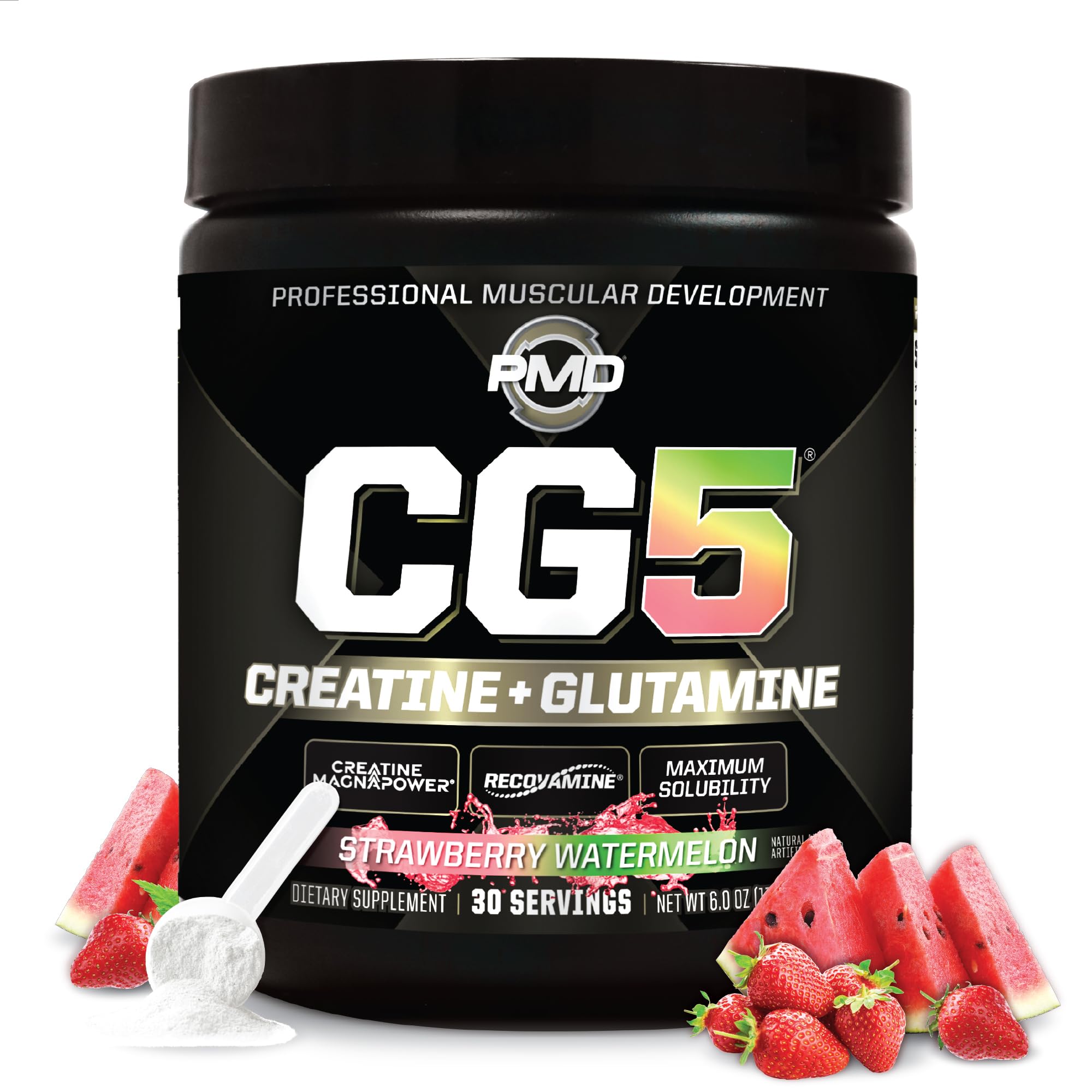 PMD Sports CG5 bottle pour showing a quick pre-workout mix for energy