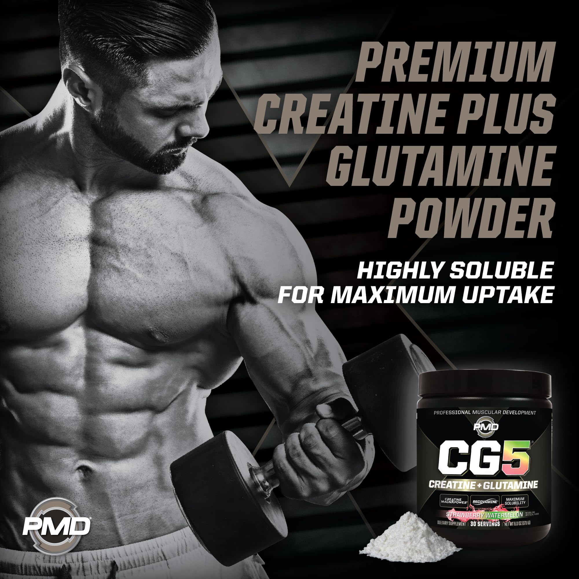 PMD Sports CG5 powder dispense for easy mixing after training