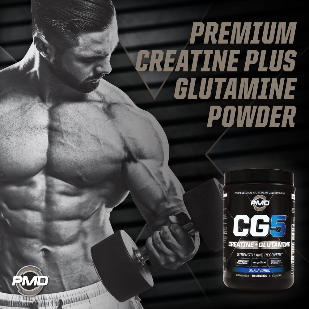 Unflavored powder suitable for pre- and post-workout