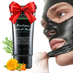PMRXSETD Blackhead Remover Mask front view with charcoal jar highlighting deep cleansing potential