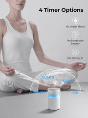 9-color LED option and independent mist control