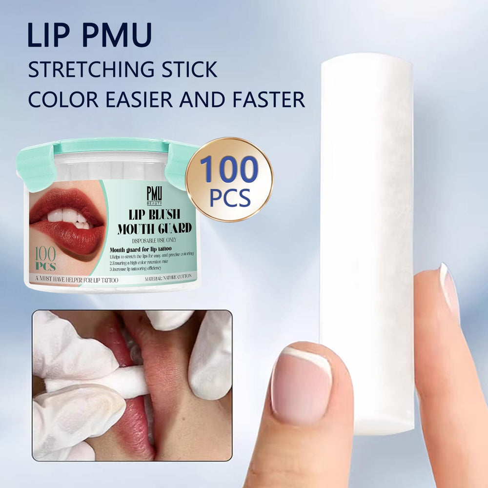 PMUBEAUTY lip tattoo stretching stick for precise color application and enhanced control.