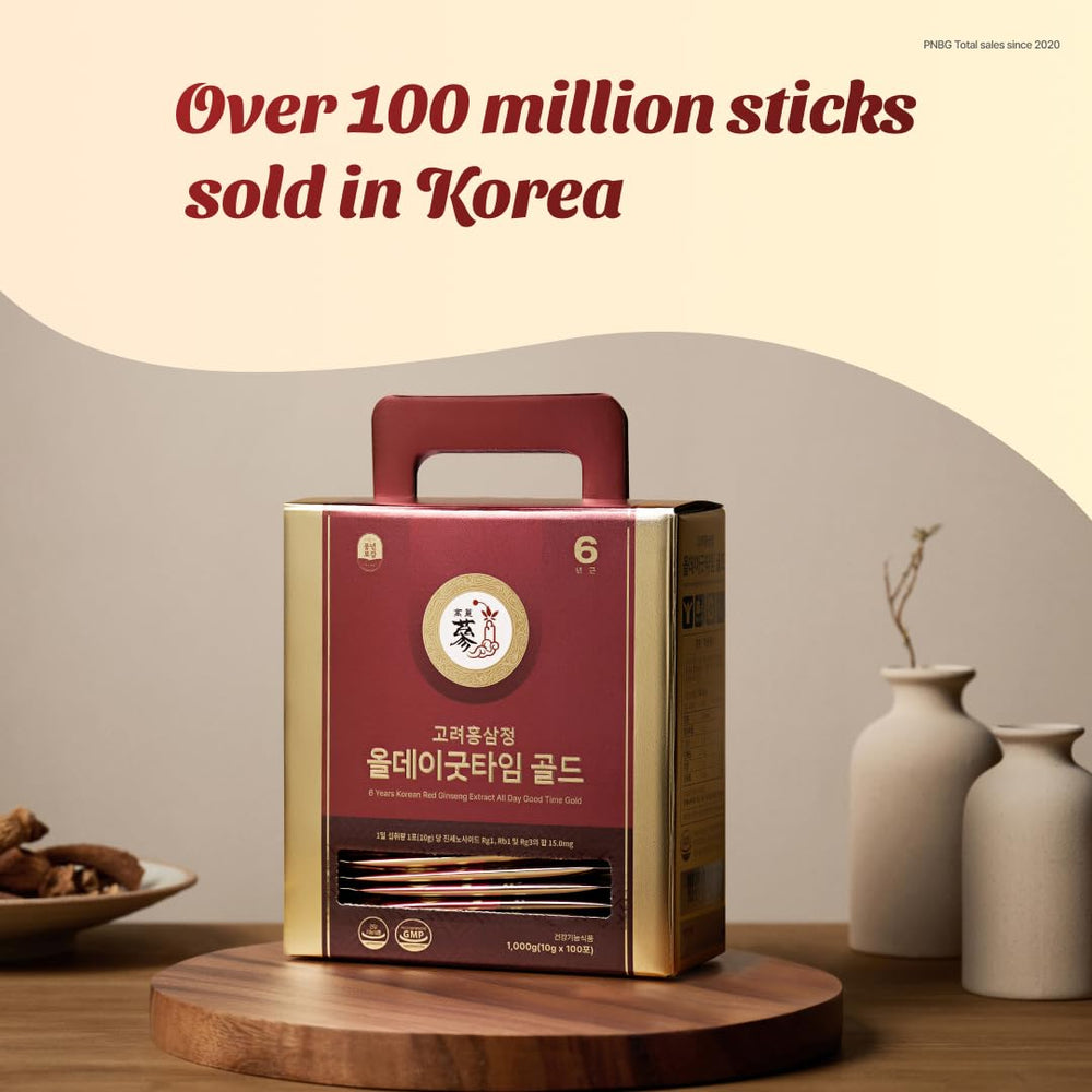 Individual PNBG ginseng shot sticks