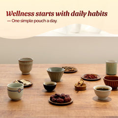 Infographic showing 12+ traditional Korean herbs