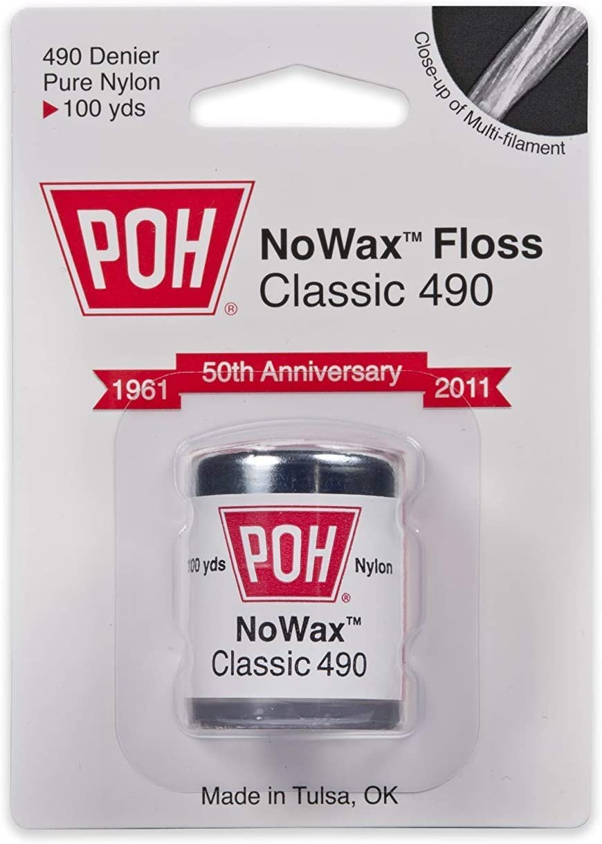 POH Unwaxed Dental Floss 1 EA packaging