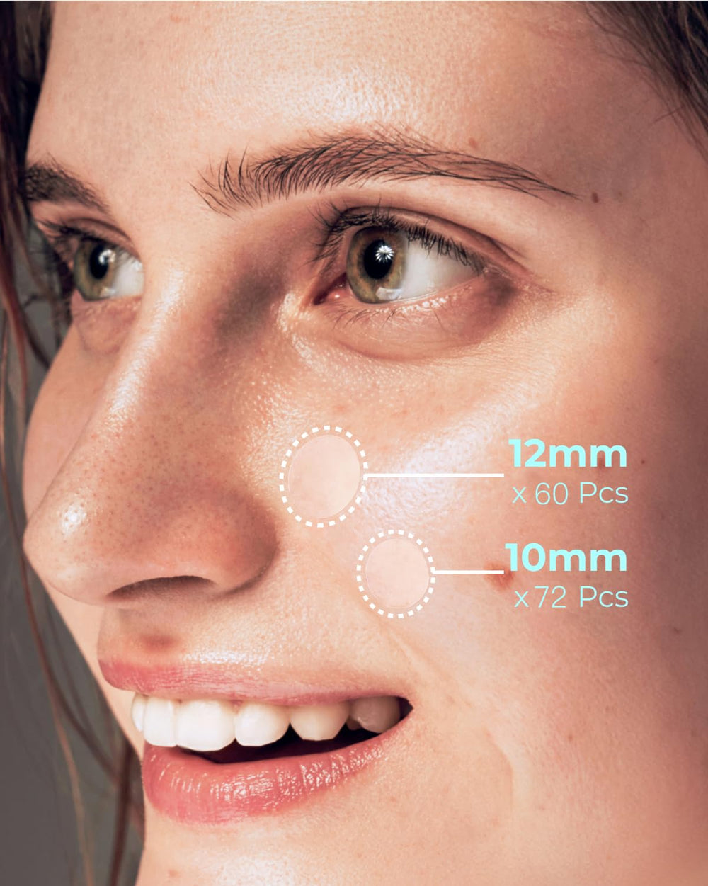 PointMass invisible patches under makeup provide discreet protection