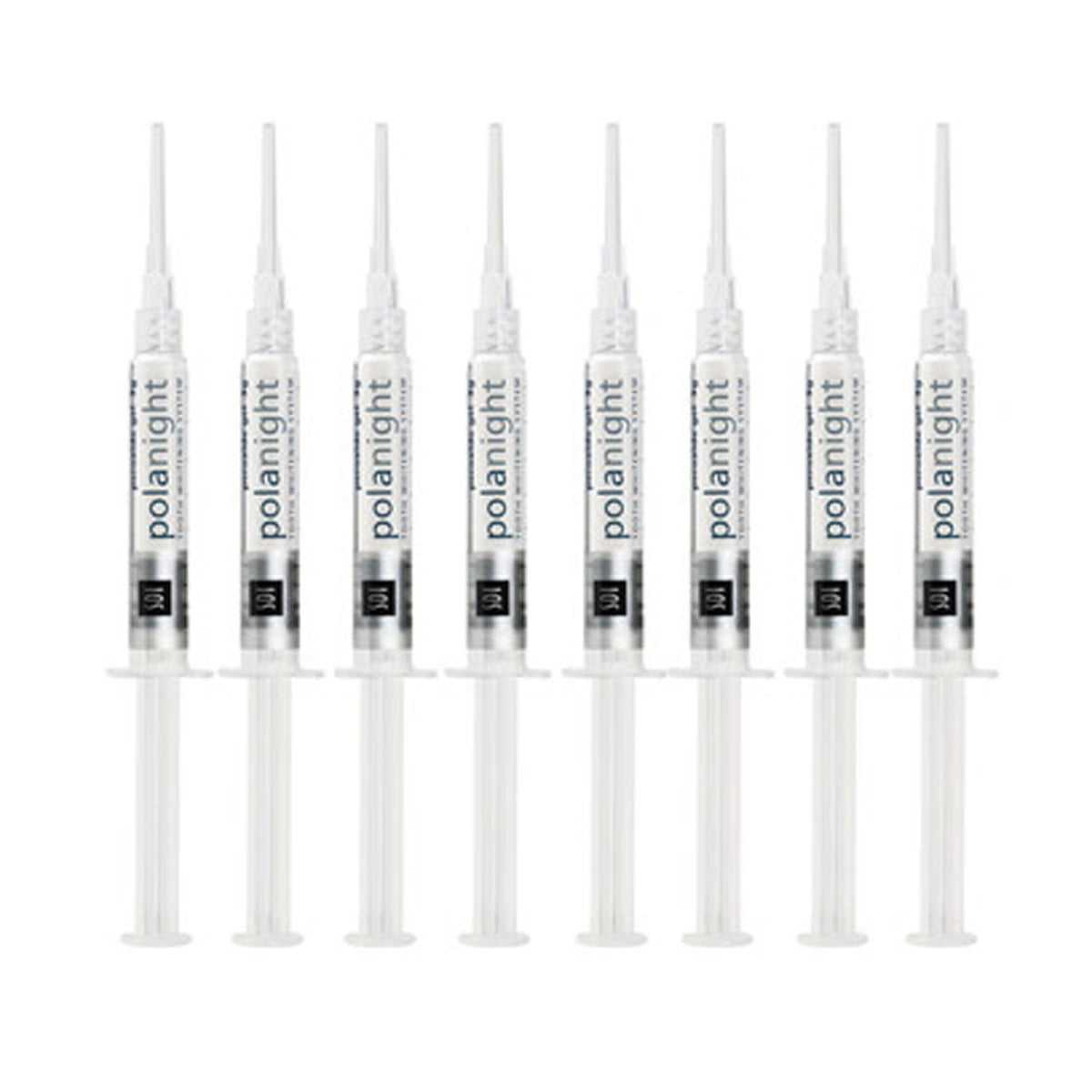Polanight 16% teeth whitening gel, 8 syringe pack – at-home whitening, Opalescence alternative