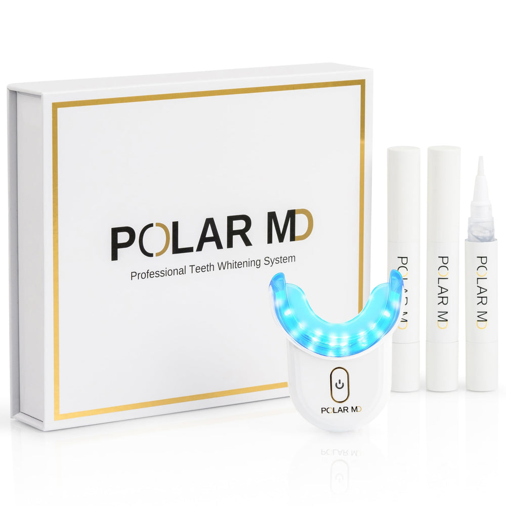 Front view of Polar MD Teeth Whitening Kit