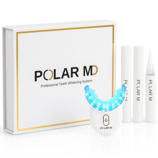 Front view of Polar MD Teeth Whitening Kit