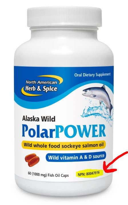 Close-up of Polar Power Fish Oil gel capsules