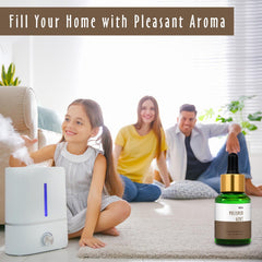 Fragrance oil bottle with dropper for diffuser use