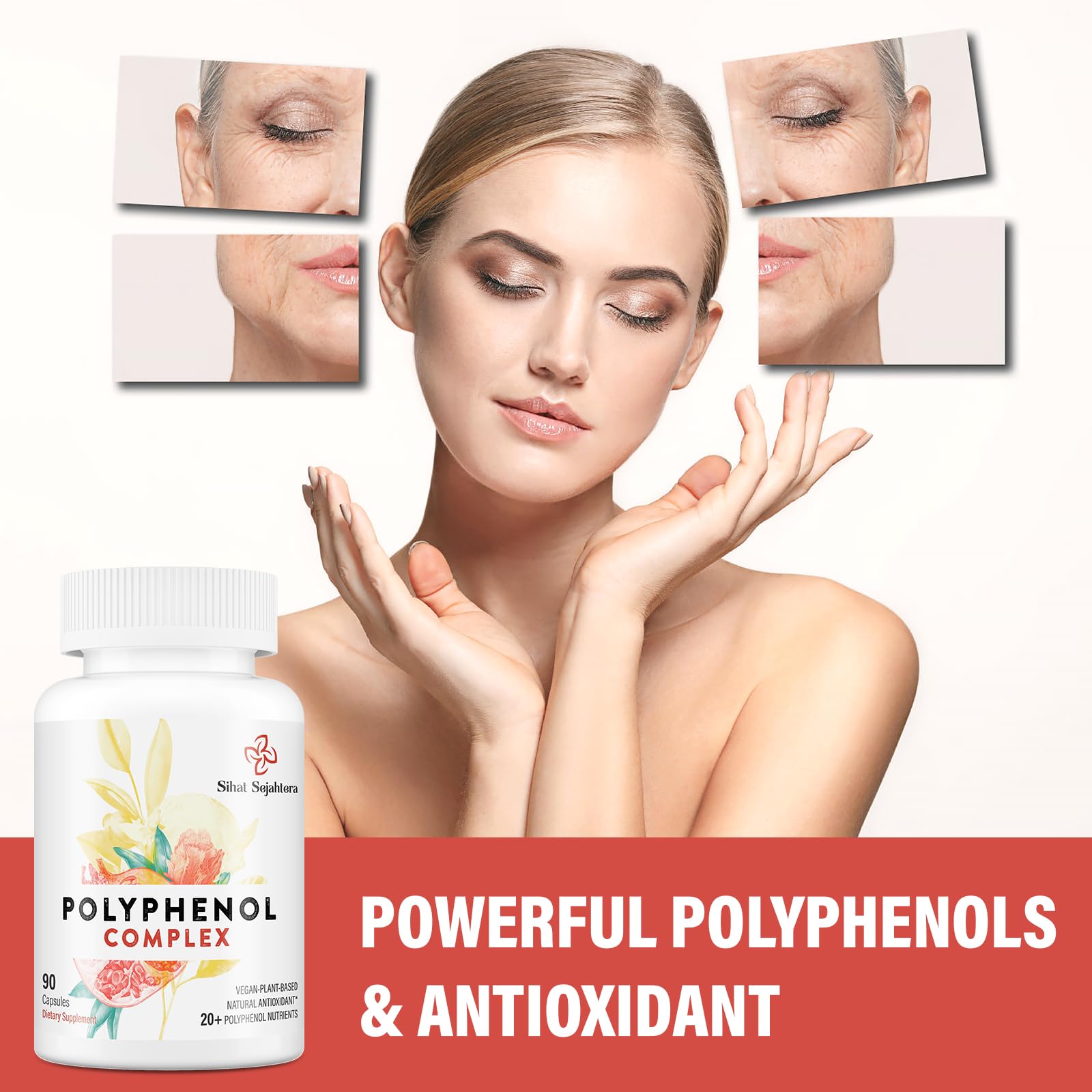 Micronized polyphenol powder for enhanced absorption