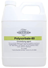 Polysorbate 80 uses in cosmetics like body washes, shampoos, lotions