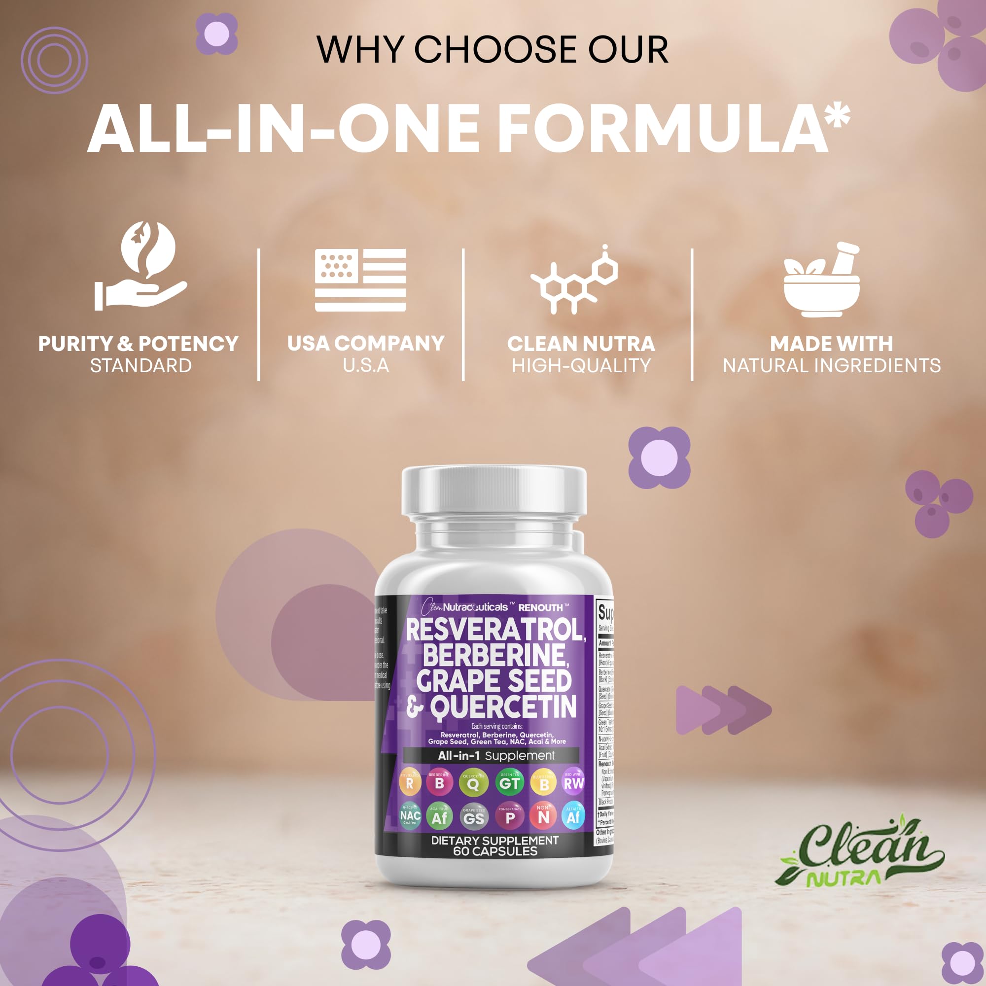 Pomegranate and alfalfa extract capsules