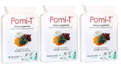 Pomi-T capsules pack featuring natural plant polyphenols for convenient daily use