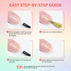 Ponhey long-lasting waterproof colors resist fading for durable manicures.