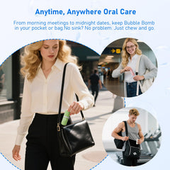 Cavity protection and fresh breath emphasis with clean packaging