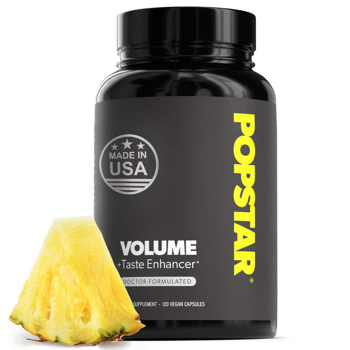 POPSTAR Labs Semen Volume Booster bottle with label