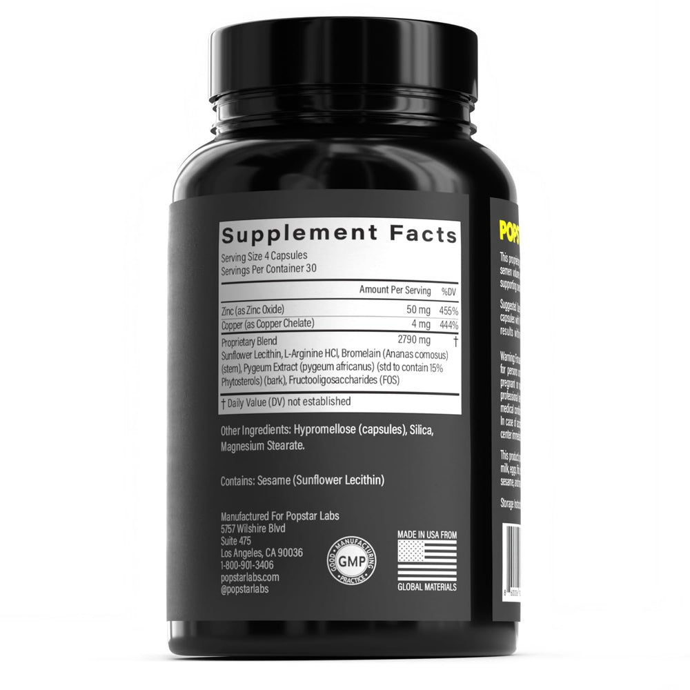 Pineapple extract used in POPSTAR Labs Semen Volume Booster