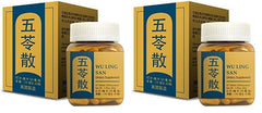 Poria Formula Wu Ling San Herbal Supplement - 60 Tablets x 500mg Each, Pack of 2, Made in USA - Urinary Support and Spleen Health