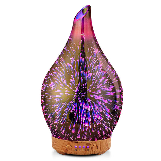 Porseme 3D Firework Diffuser in Rose Gold - front view