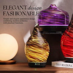 Ultrasonic diffuser releasing cool mist with 150ml capacity