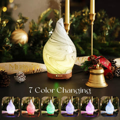 Diffuser with 7 color-changing LED options