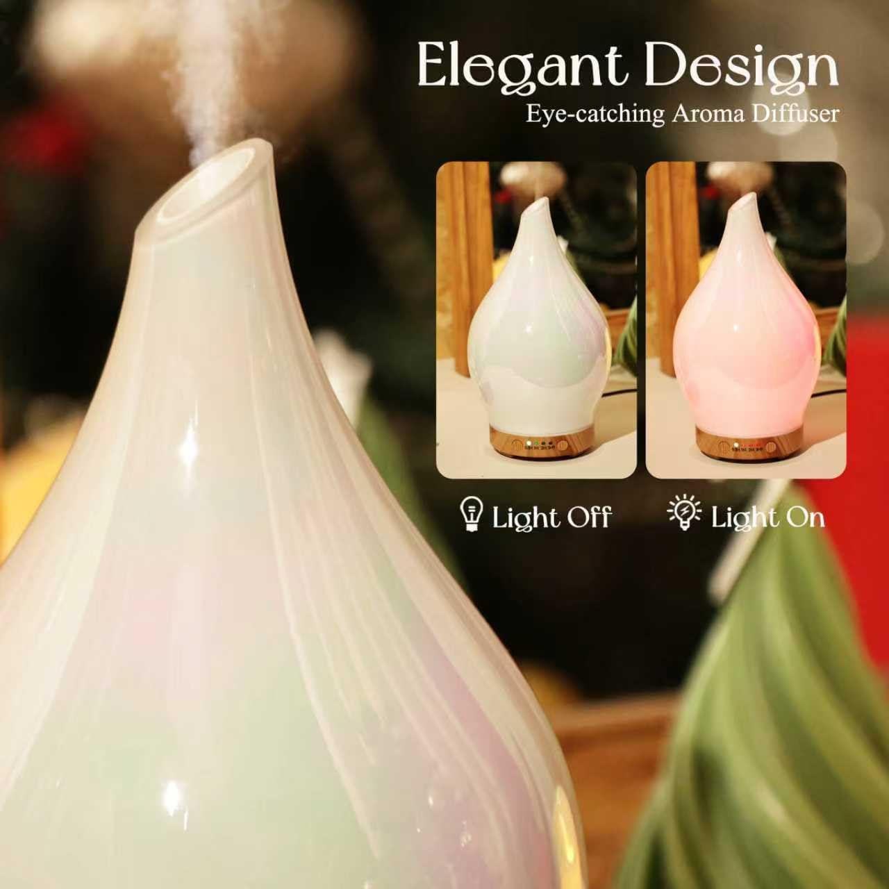 Spa and yoga setup featuring Porseme diffuser