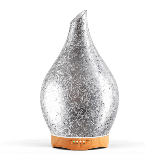 Porseme 280ml hand-blown glass diffuser close-up