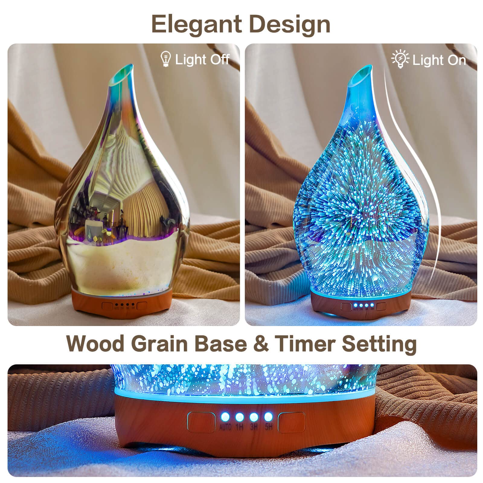 Diffuser placed in living room setup