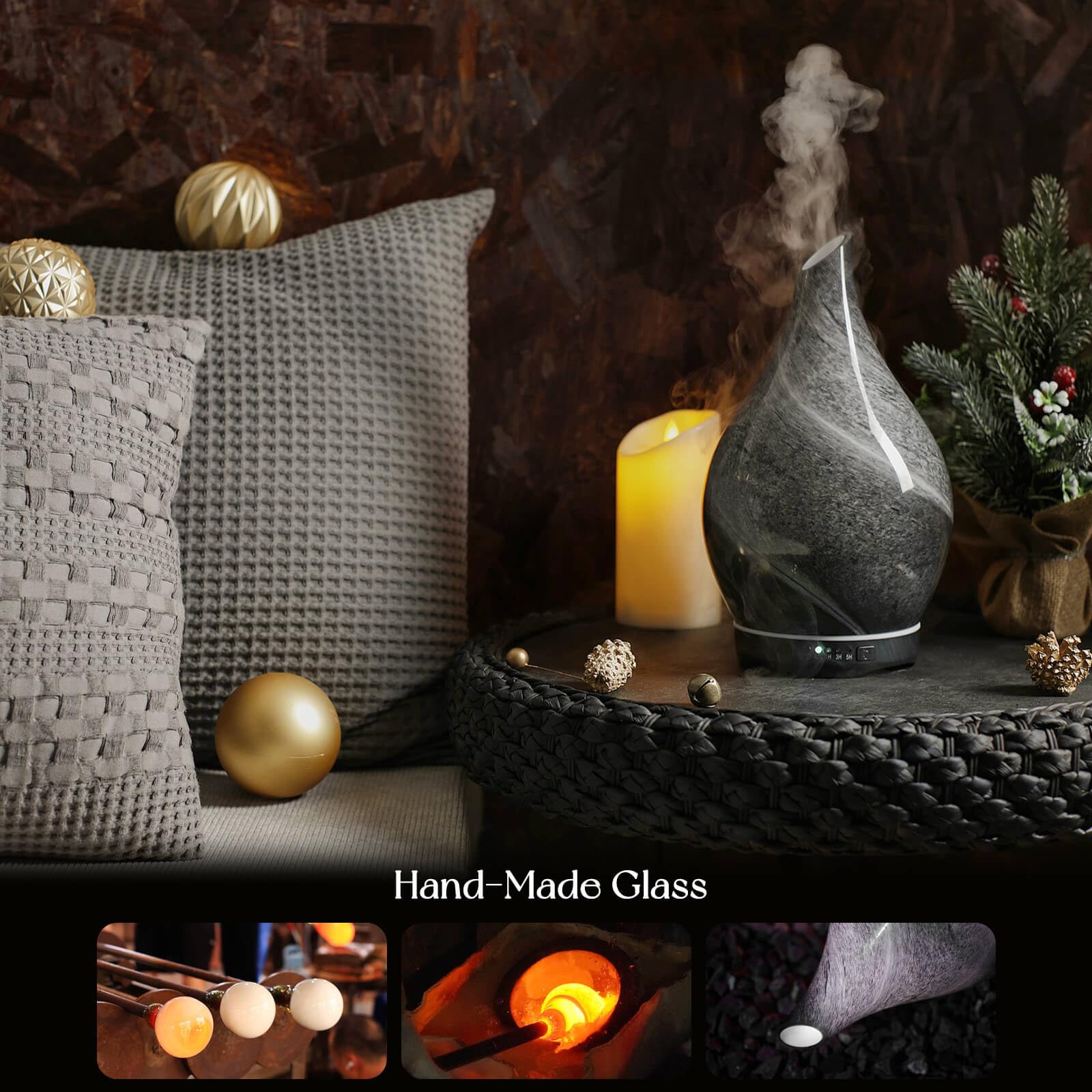 Diffuser placed in a living room ambience