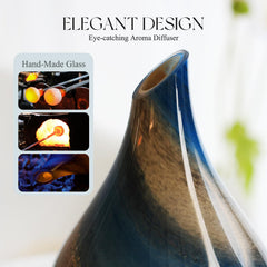 Ultrasonic cool mist emission from 280ml diffuser