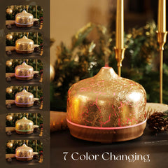 Handmade glass diffuser – side detail