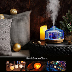 BPA-free diffuser with auto shut-off feature