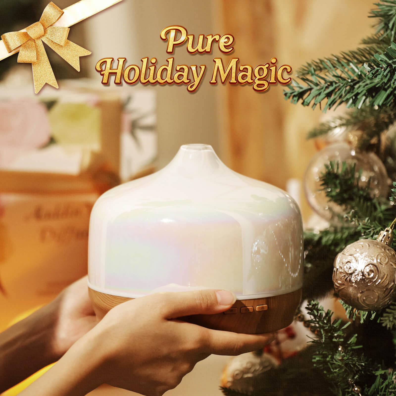 Diffuser dimensions: 6.5 inches diameter by 7 inches height