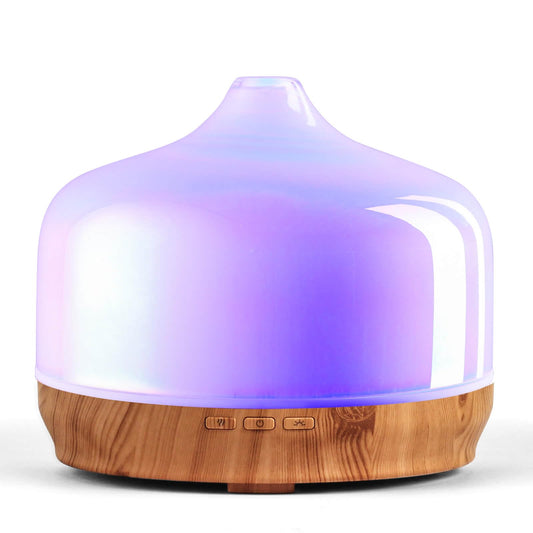 Porseme 500ml handmade glass diffuser close-up