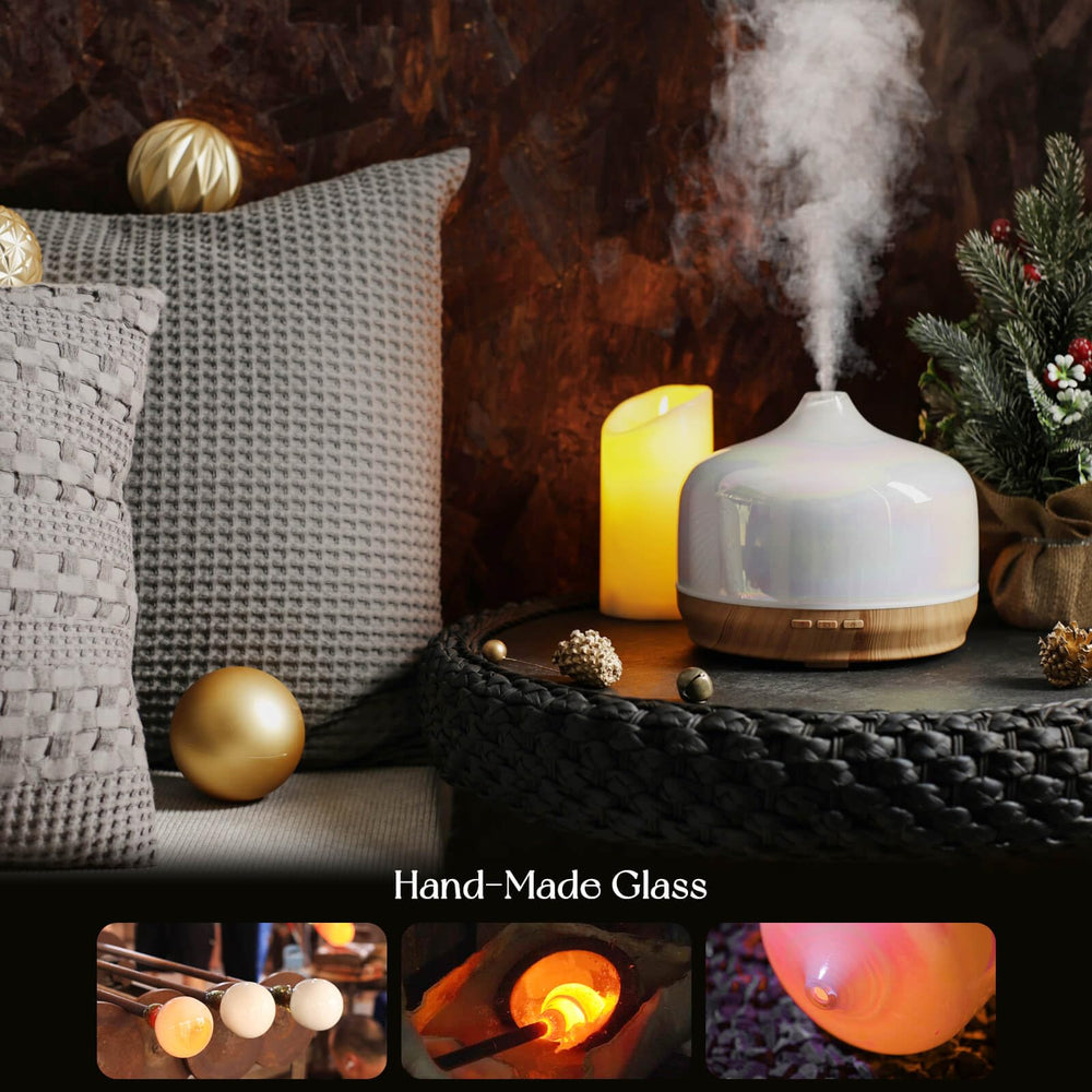 Ultrasonic nano-mist emitted from Porseme diffuser