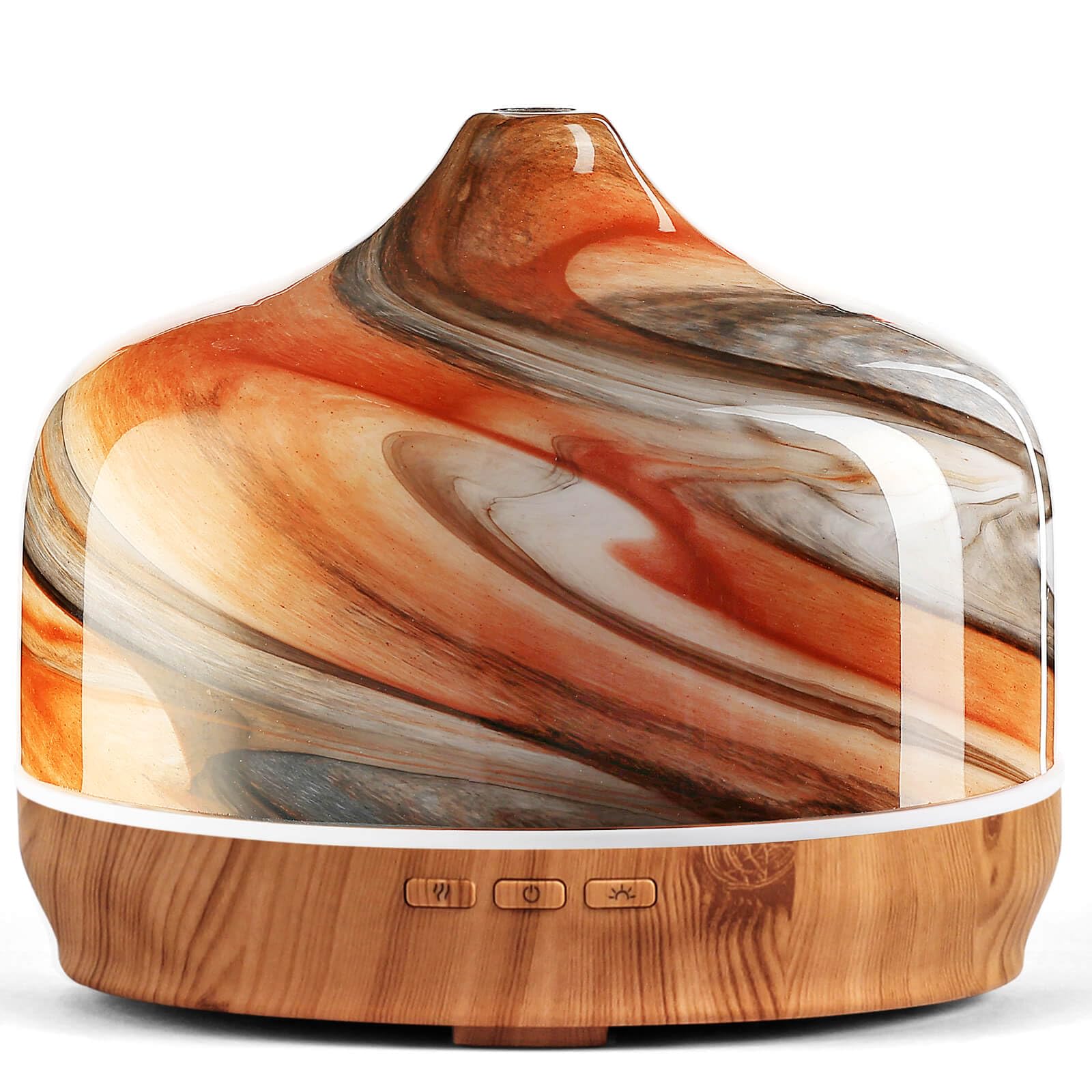 Porseme 500ml glass diffuser with starry-pattern top