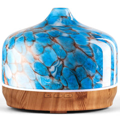 Porseme 500ml handblown glass diffuser in light blue
